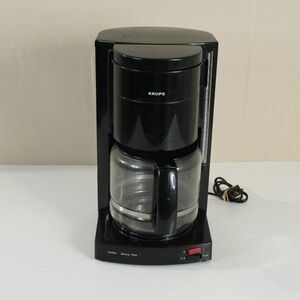KRUPS Compact Aroma Plus 12 Cup Coffee Maker Black Type 134B